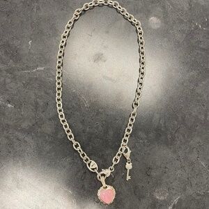 Judith Ripka Key to My Heart Necklace